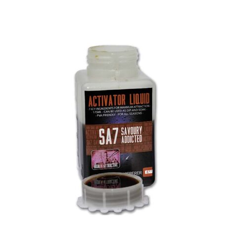 SA& activator is super attractief dip en soak liquid voor boilies