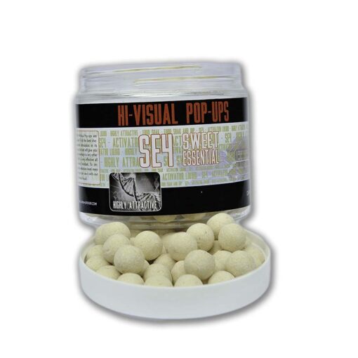 SE4 hivisual pop ups 12mm SE4 hivisual pop up is eenZeer attractieve pop ups met een hoog drijfvermogen