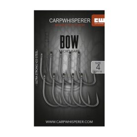 Bow karperhaak micro barb maat 4 Bow karperhaak voor het maken van de bow rig