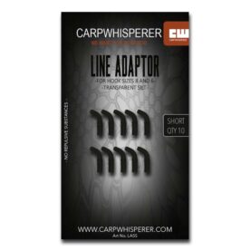Line adaptor silt short line adaptor is een line aligner voor de longshank en bow haken