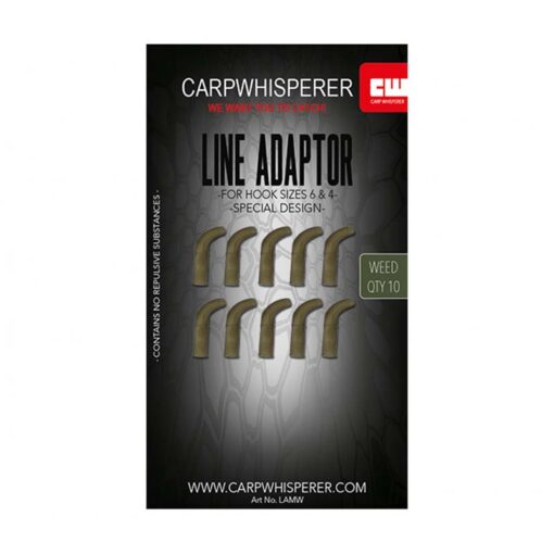 Line adaptor weed medium line adaptor is een line aligner voor de longshank en bow haken