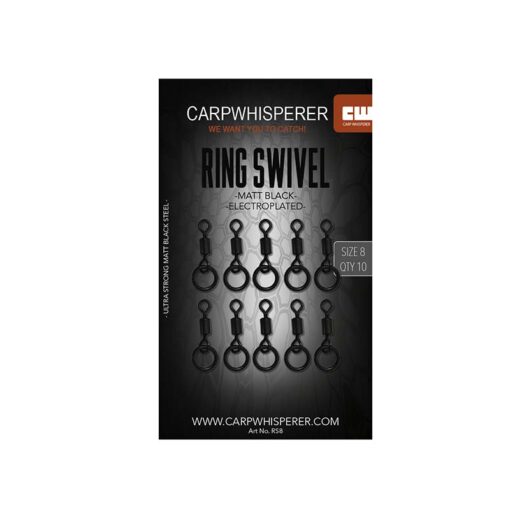 Ring swivel mt 8 De Ring swivel mt 8 is geschikt voor verschillende rig presentaties