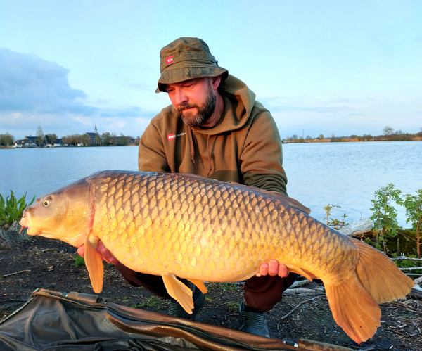 aan grote karpers geen gebrek op het plashuis