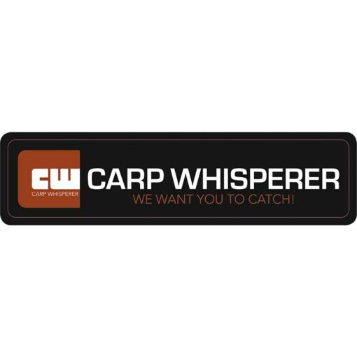 Weersbestendige Carp Whisperersticker Carp Whisperer