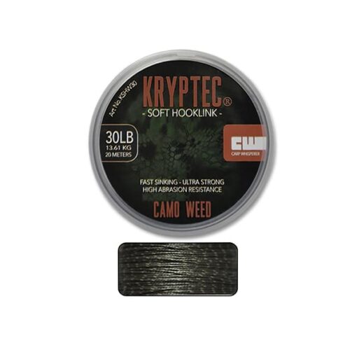 soft hooklink weed 30lb Zinkende gevlochten onderlijnmateriaal